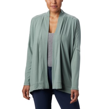 Columbia Ženske PFG Fishing - PFG Slack Water Knit Cover Up Wrap Svijetlo Zelene | HQAF-19536